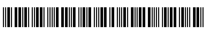 3 of 9 Barcode Font LOWERCASE