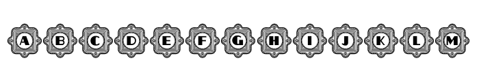 Aafia Capitals Regular Font LOWERCASE