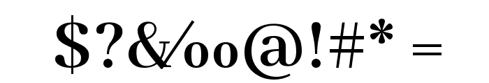 Abhaya Libre SemiBold Font OTHER CHARS