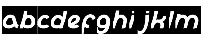 abc-Inverse Font LOWERCASE