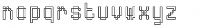 ABS 7 Font LOWERCASE