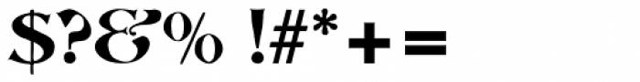 Abbott Old Style Font OTHER CHARS