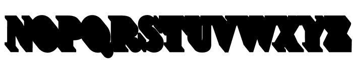 Brim Narrow Full Ex Outline Font LOWERCASE