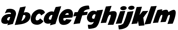 CCSmashOpen Regular Font LOWERCASE