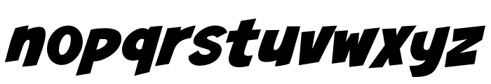 CCSmashOpen Regular Font LOWERCASE