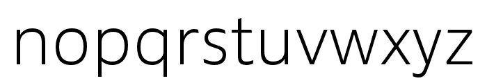 Ebony Italic Font LOWERCASE