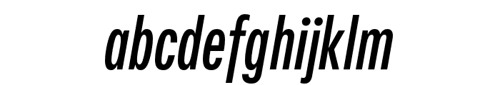 Fairweather Bold Italic Font LOWERCASE