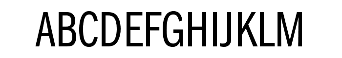 ITCFranklinGothic LT Pro CnBk Font UPPERCASE