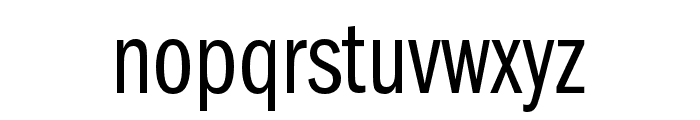 ITCFranklinGothic LT Pro CnBk Font LOWERCASE