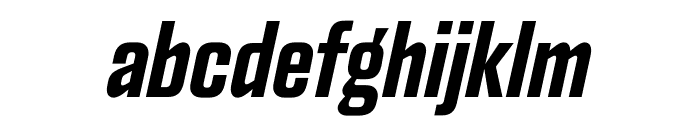 Monte Stella Medium Italic Font LOWERCASE