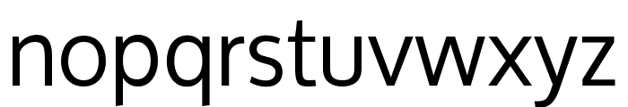 Oxygen Regular Font LOWERCASE