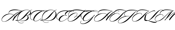 SloopScriptPro Medium Font UPPERCASE