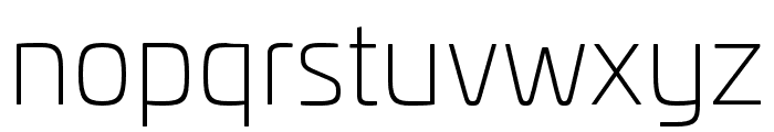 Univia Pro Ultra Light Font LOWERCASE