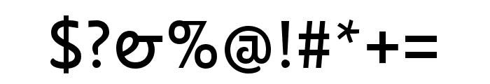 Vidange Pro Medium Font OTHER CHARS