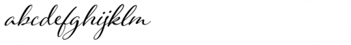 Adorn Smooth Pomander Font LOWERCASE