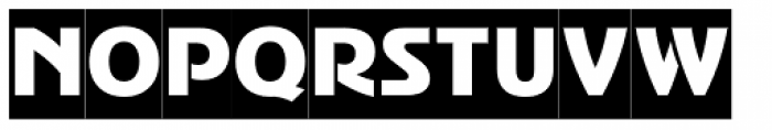 Adver Gothic Cameo Font UPPERCASE