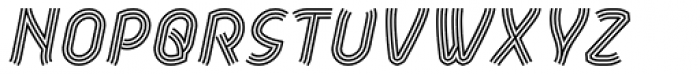 Aeolus Pro Tribe Italic Font UPPERCASE