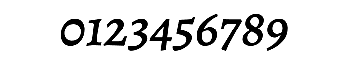 Alegreya Medium Italic Font OTHER CHARS