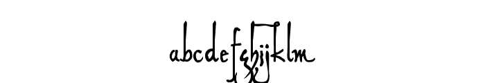 Alleghieri Demo Font LOWERCASE