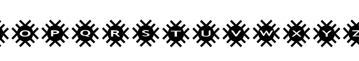 AlphaShapes grids 2 Font LOWERCASE