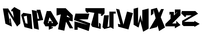Alphabet Black Font LOWERCASE