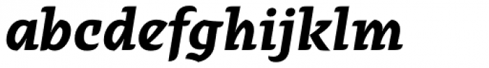 Alebrije Bold Italic Font LOWERCASE