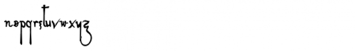 Alleghieri Font LOWERCASE