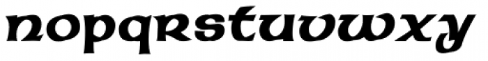 American Uncial MN Font LOWERCASE