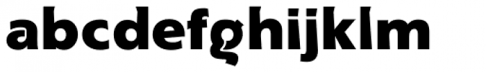 Amico Black Font LOWERCASE