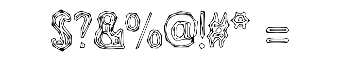 Angioma AOE Font OTHER CHARS