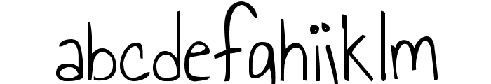 Annie Use Your Telescope Font LOWERCASE