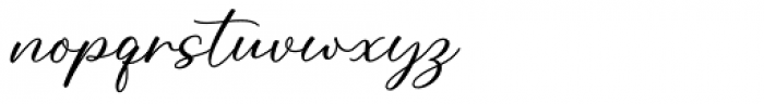 Angela Love Script Regular Font LOWERCASE