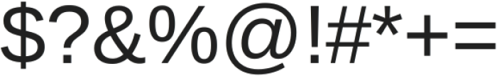 Arimo ttf (400) Font OTHER CHARS