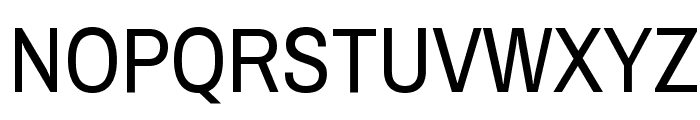 Archivo Narrow Regular Font UPPERCASE