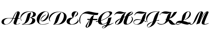 Ariston Font UPPERCASE