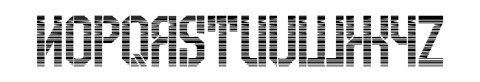 Armenia Gradient Regular Font UPPERCASE