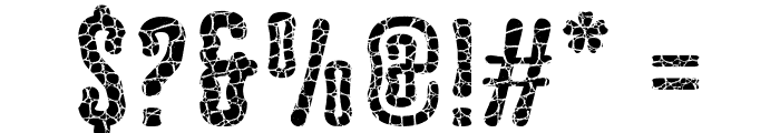 Astakhov Dished Skin Serif Font OTHER CHARS