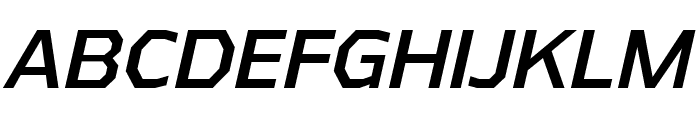 AthabascaRg-Italic Font UPPERCASE
