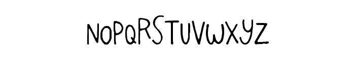 Auburn Font UPPERCASE