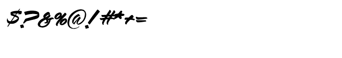 Avalanche Regular Font OTHER CHARS