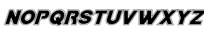 Bamf Academy Italic Font LOWERCASE