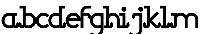 Barcelona bold Font LOWERCASE