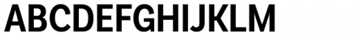 Basic Sans Cnd Semi Bold Font UPPERCASE