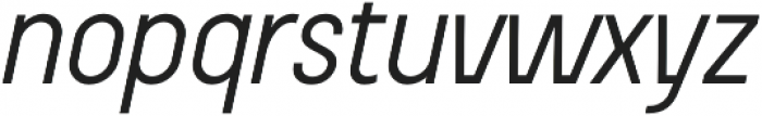 Beauchef Medium Italic otf (500) Font LOWERCASE