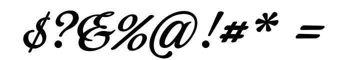 Bellino PERSONAL USE ONLY Font OTHER CHARS