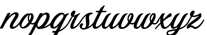 Bellino PERSONAL USE ONLY Font LOWERCASE