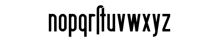 Berlin Email Semibold Bold Font LOWERCASE