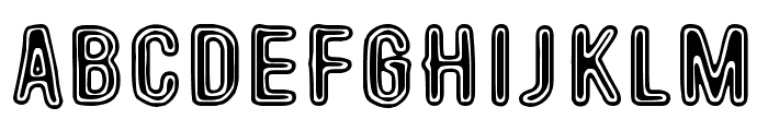 Beyond These Things Font UPPERCASE