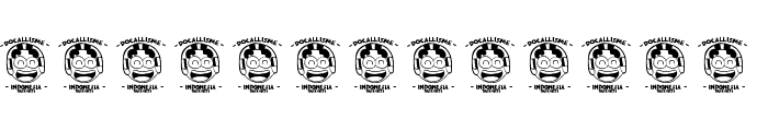 BHINEKA-TUNGGAL-IKA Font UPPERCASE