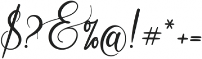 Bonavista regular otf (400) Font OTHER CHARS